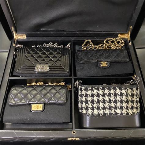 Chanel 4 Mini Bags 